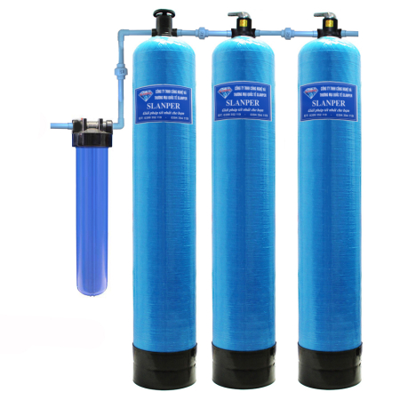 SLP.HH301 xử lý nước nhiễm canxi, sắt, asen, clo hiệu quả